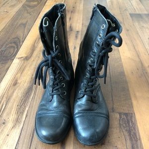 Steve Madden Combat Boots